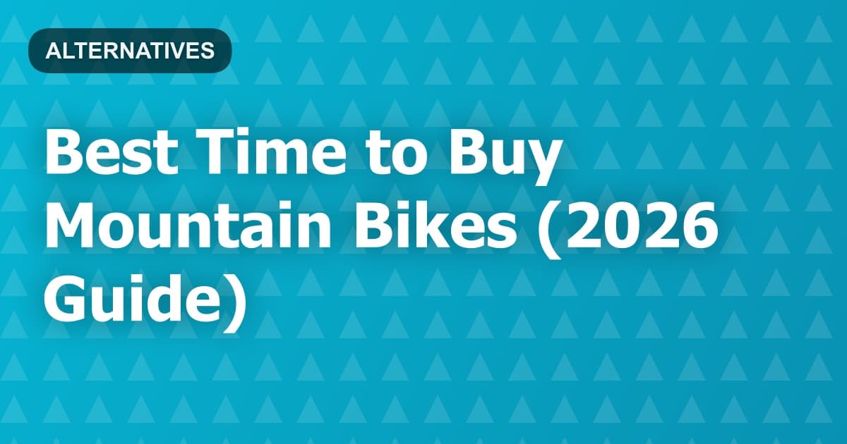 Best Time to Buy Mountain Bikes (2026 Guide)