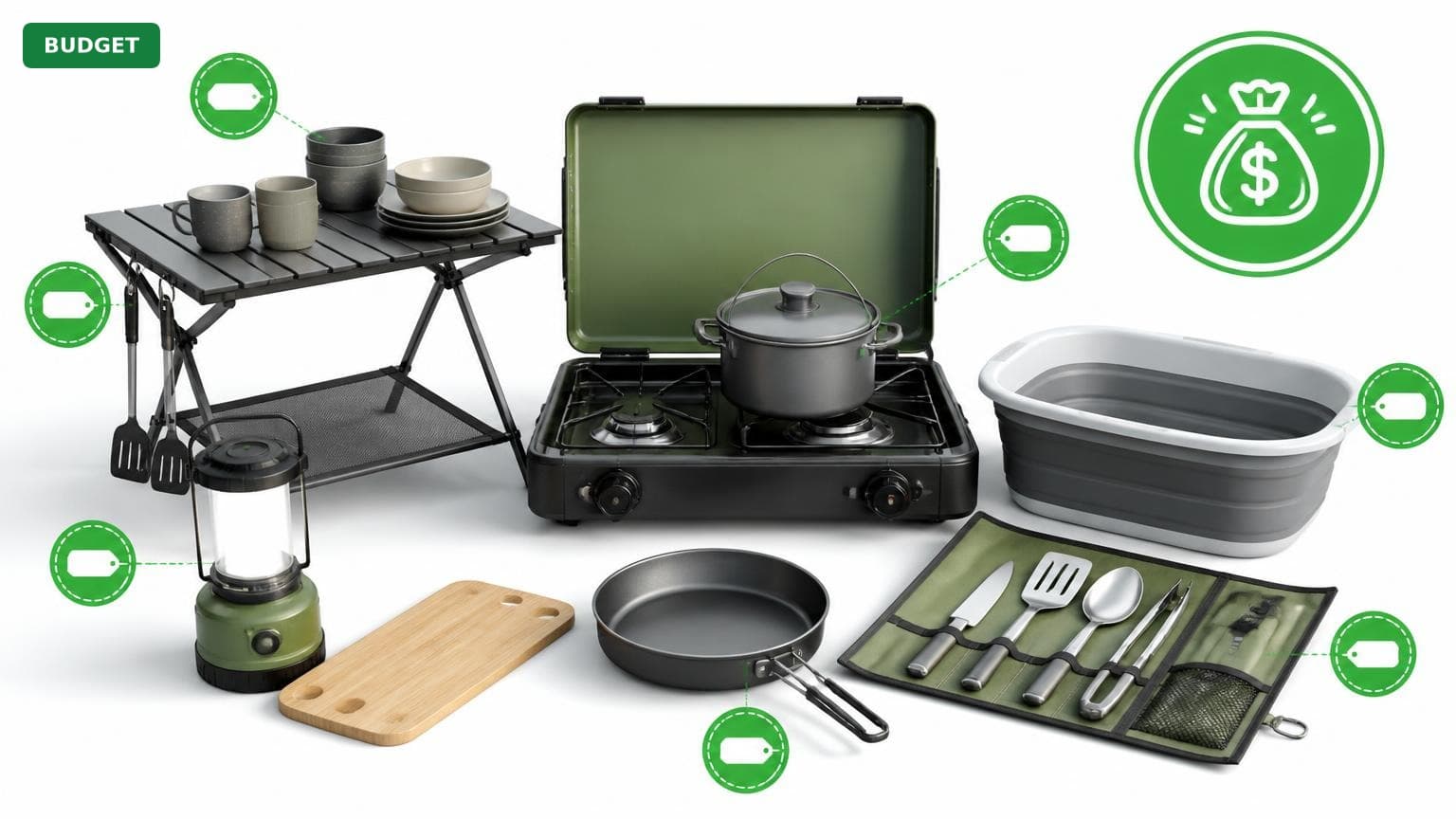 Complete Camping Kitchen for Under $300 (2025)