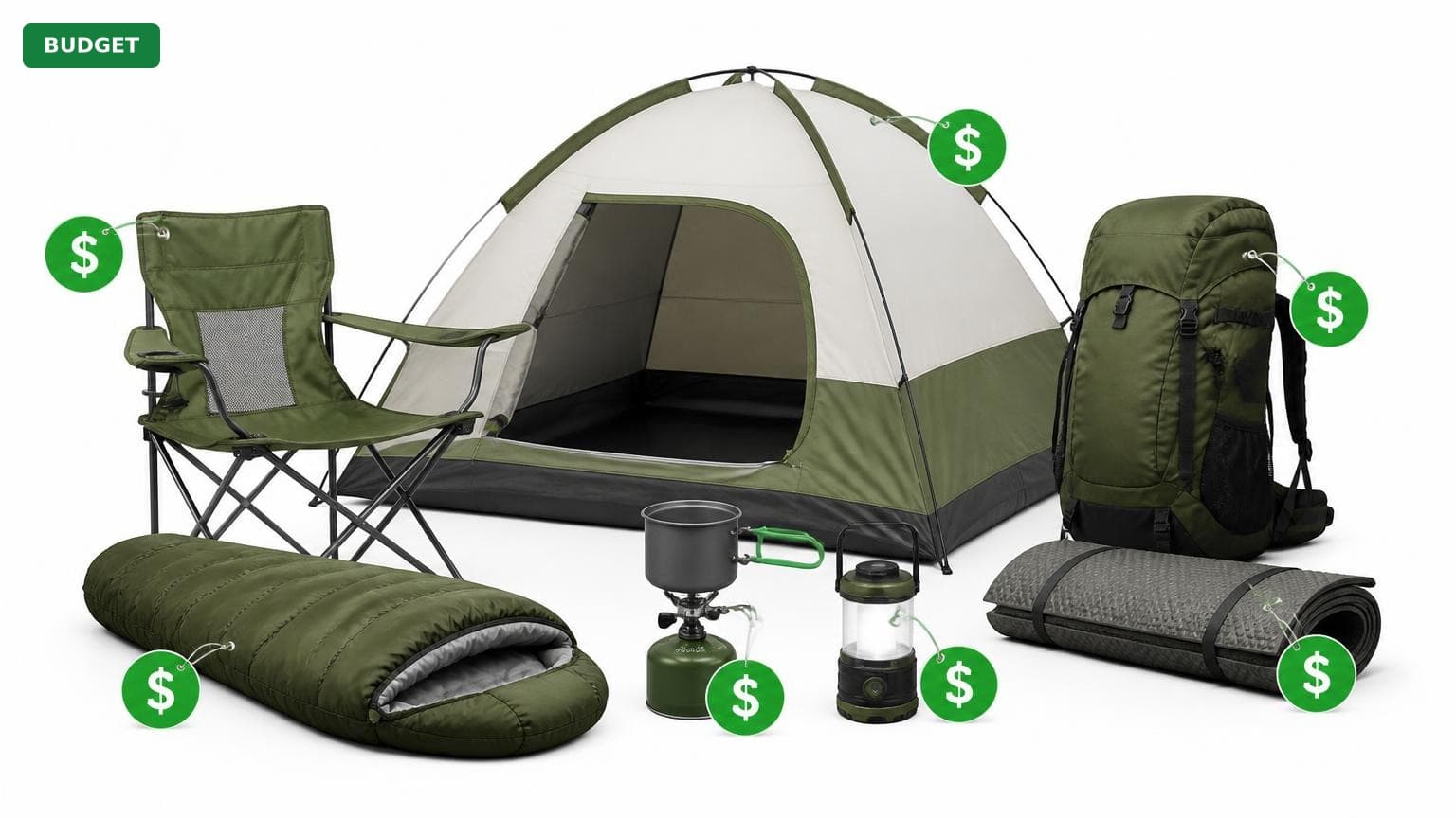 Complete Camping Setup for Under $500 (2025)