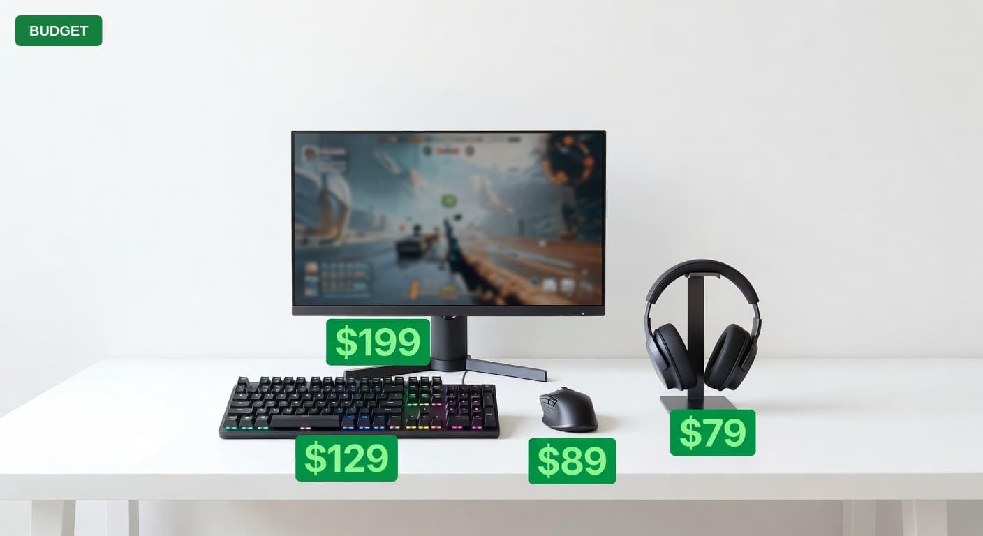 Complete Gaming Battle Station Under $700 (2025)