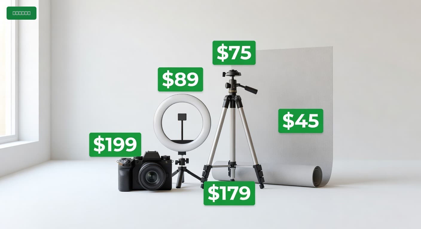 Complete Photography Studio for Under $600 (2025)