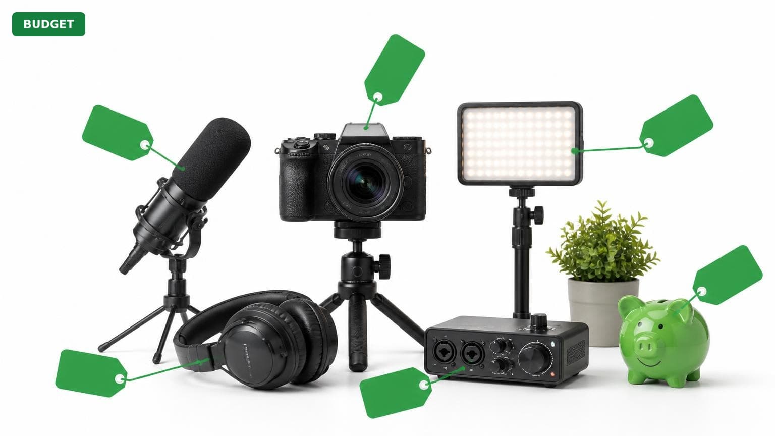 Complete YouTube Studio for Under $500 (2025)