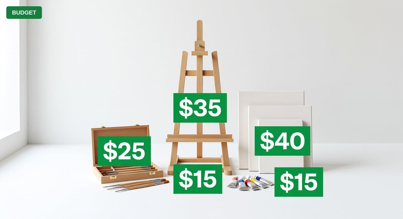 Art Studio Setup for Under $400 (2025)