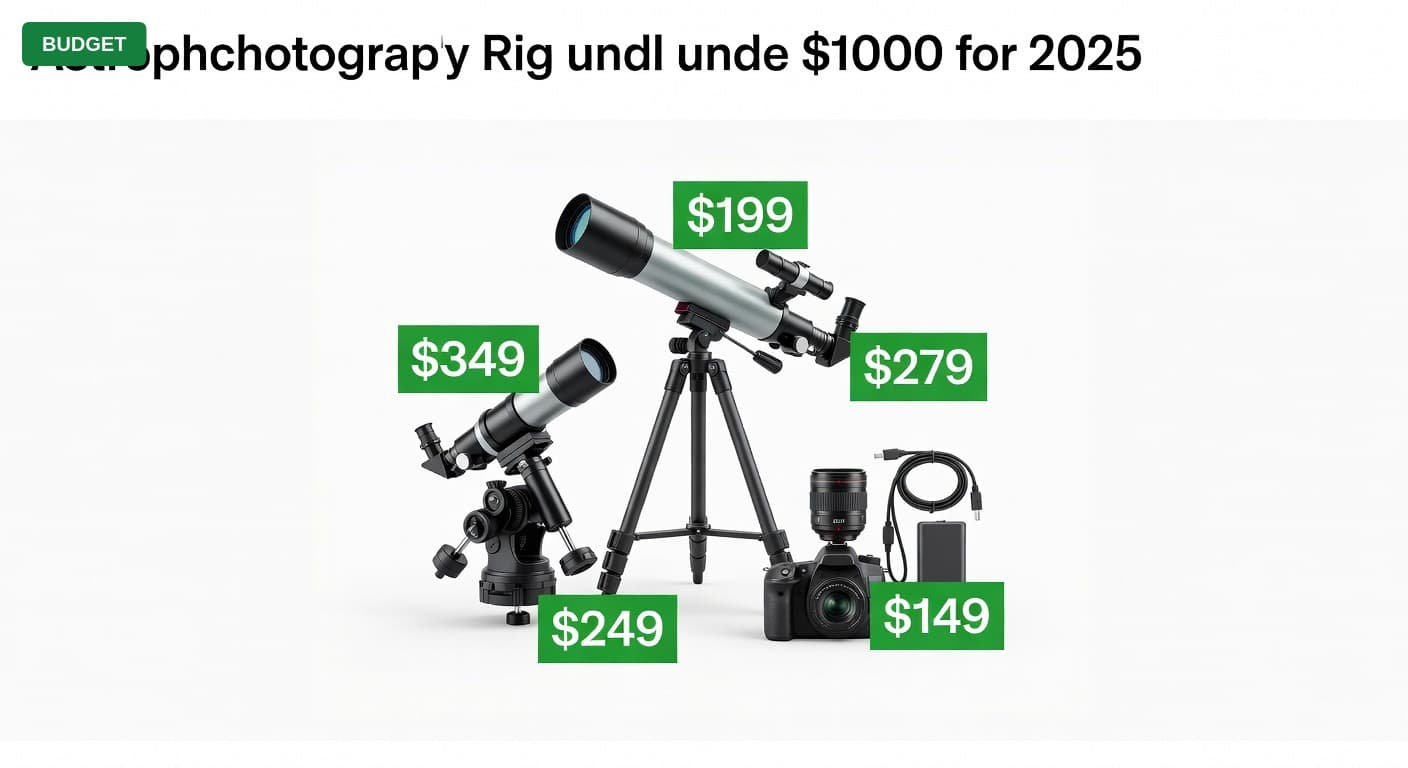 Astrophotography Rig Under $1000 (2025)