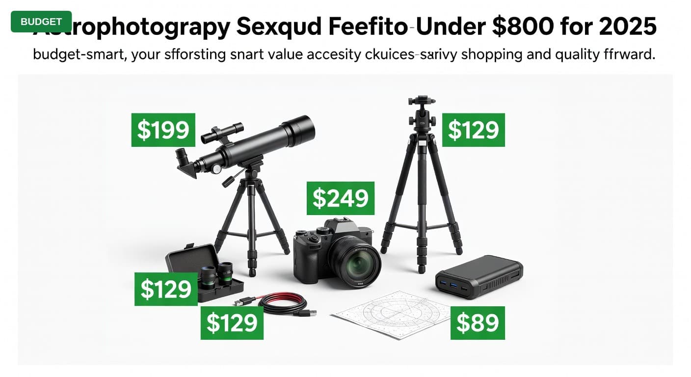 Astrophotography Setup Under $800 (2025)