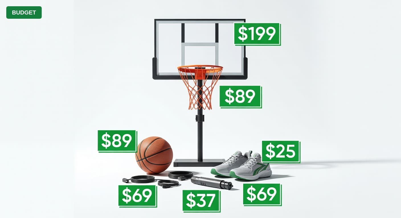 Basketball Hoop Setup for Under $500 (2025)