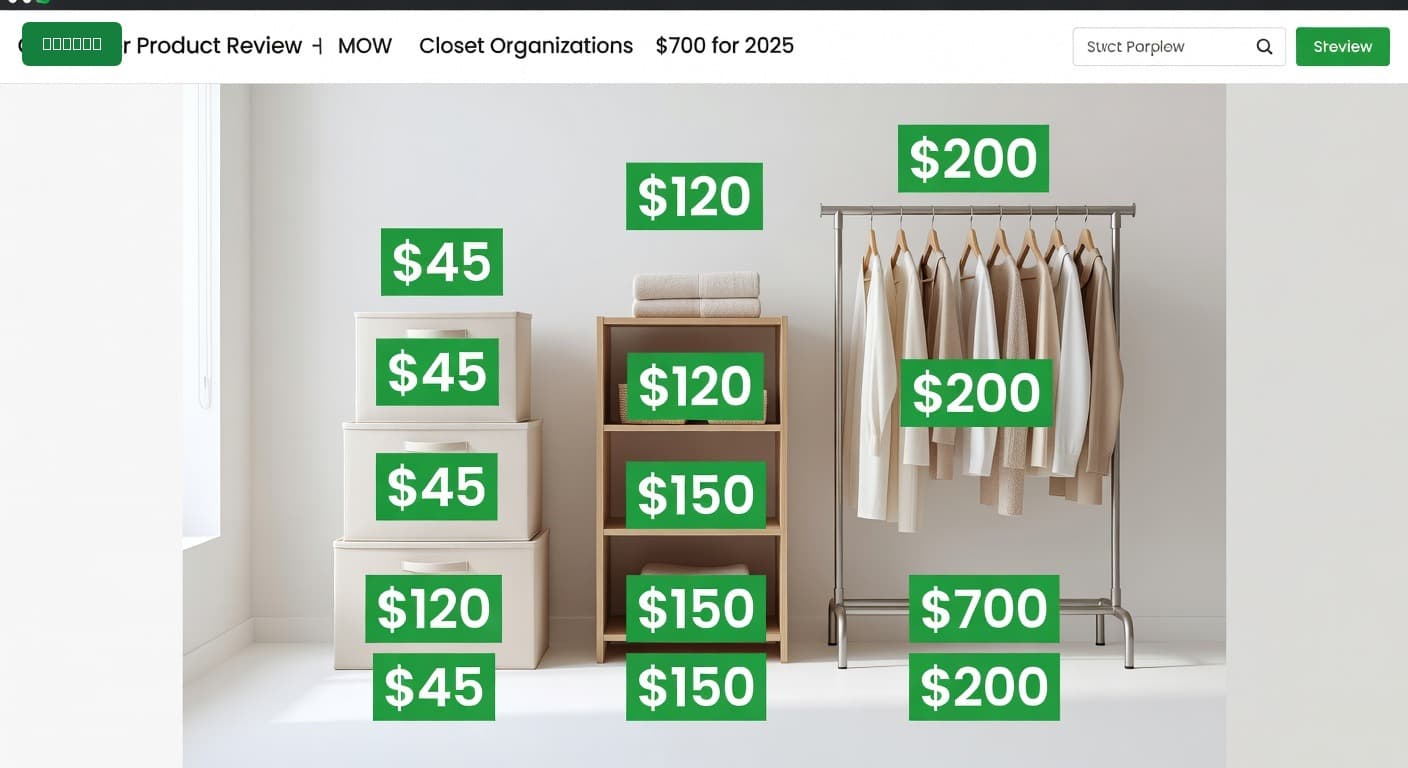 Closet Organization Under $700 (2025)