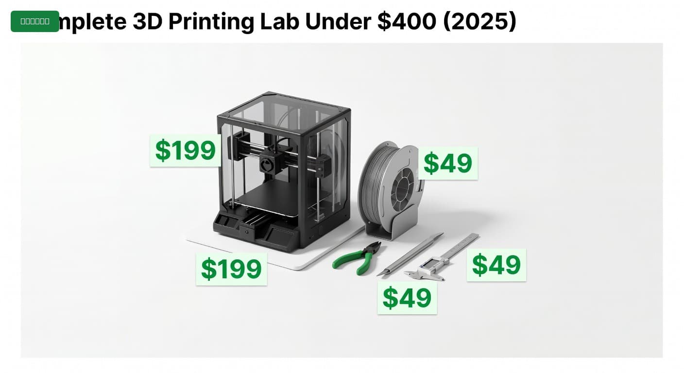 Complete 3D Printing Lab Under $400 (2025)