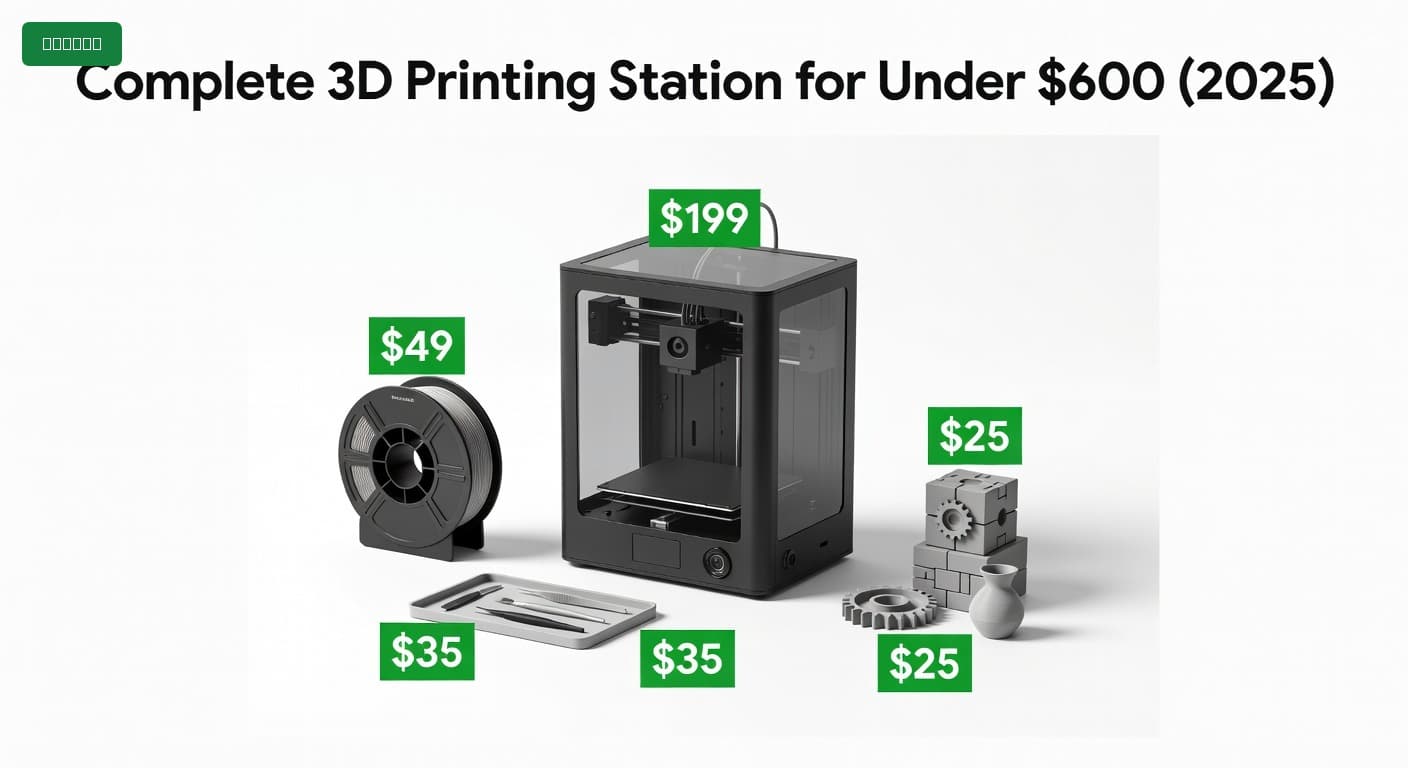 Complete 3D Printing Station for Under $600 (2025)