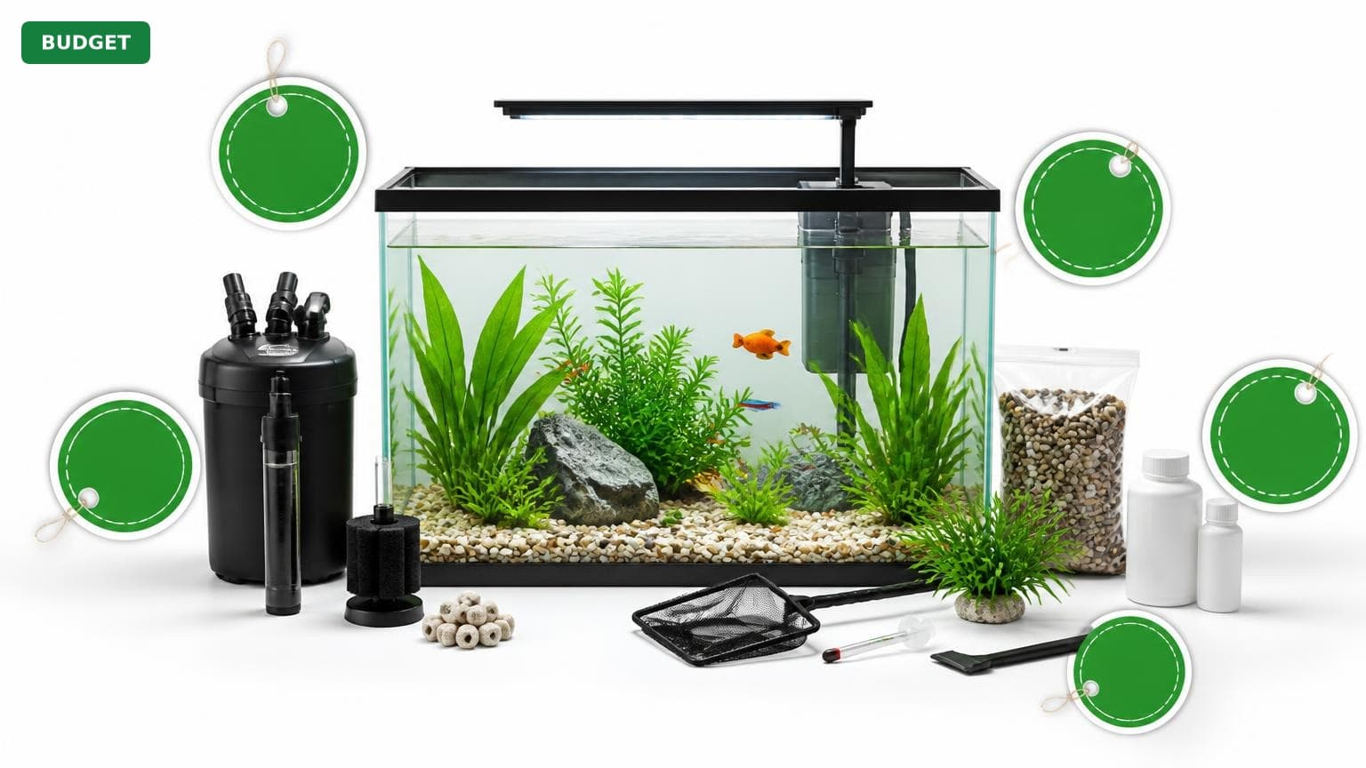 Complete Aquarium Setup for Under $250 (2025)