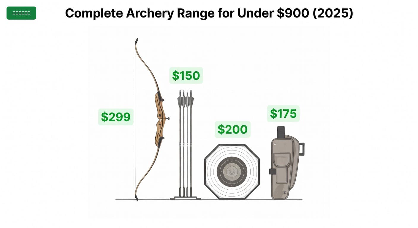 Complete Archery Range for Under $900 (2025)