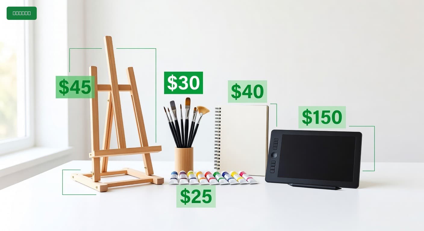 Complete Art Studio for Under $400 (2025)