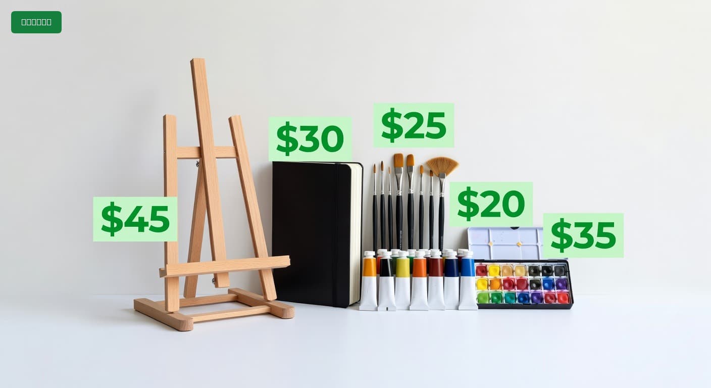 Complete Art Studio for Under $400 (2025)