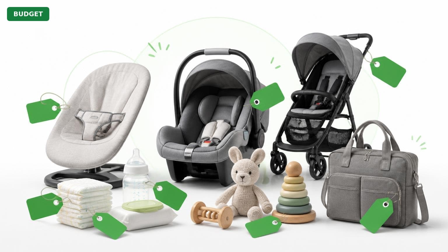 Complete Baby Gear Starter Set for Under $150 (2025)