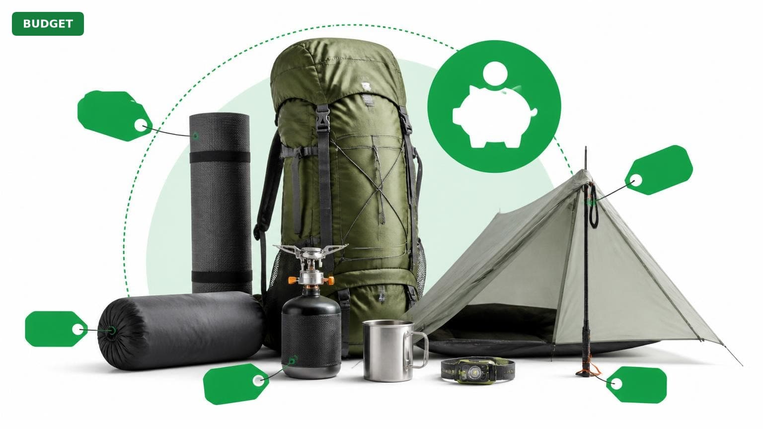 Complete Backpacking Setup for Under $200 (2025)