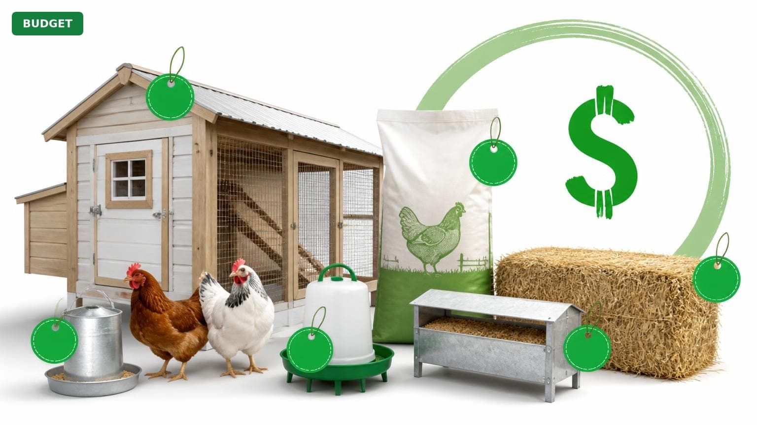 Complete Backyard Chickens Setup for Under $500 (2025)