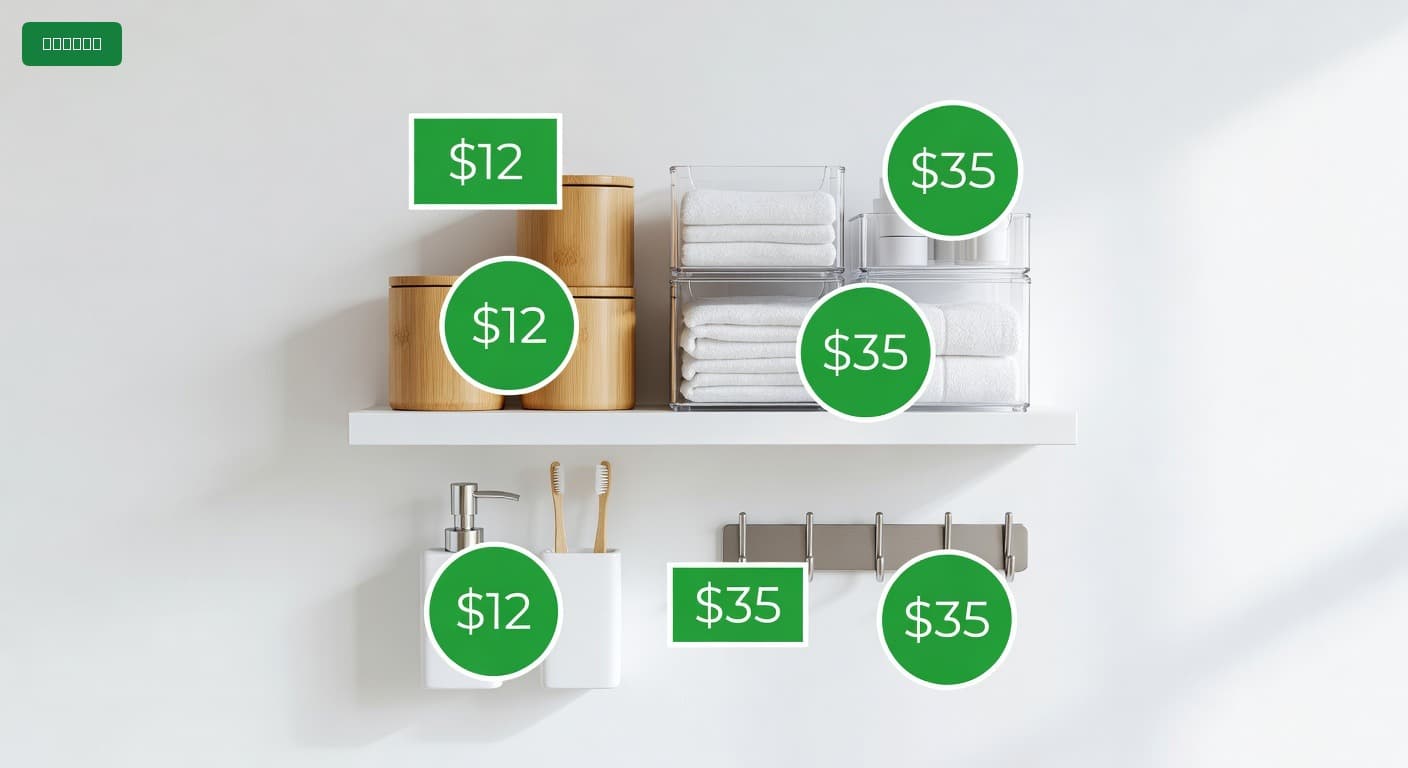 Complete Bathroom Organization for Under $400 (2025)