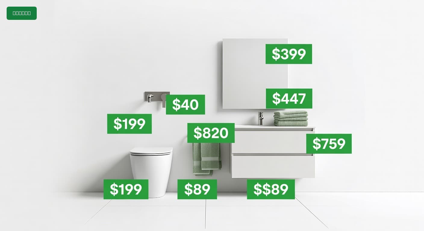 Complete Bathroom Upgrade for Under $700 (2025)