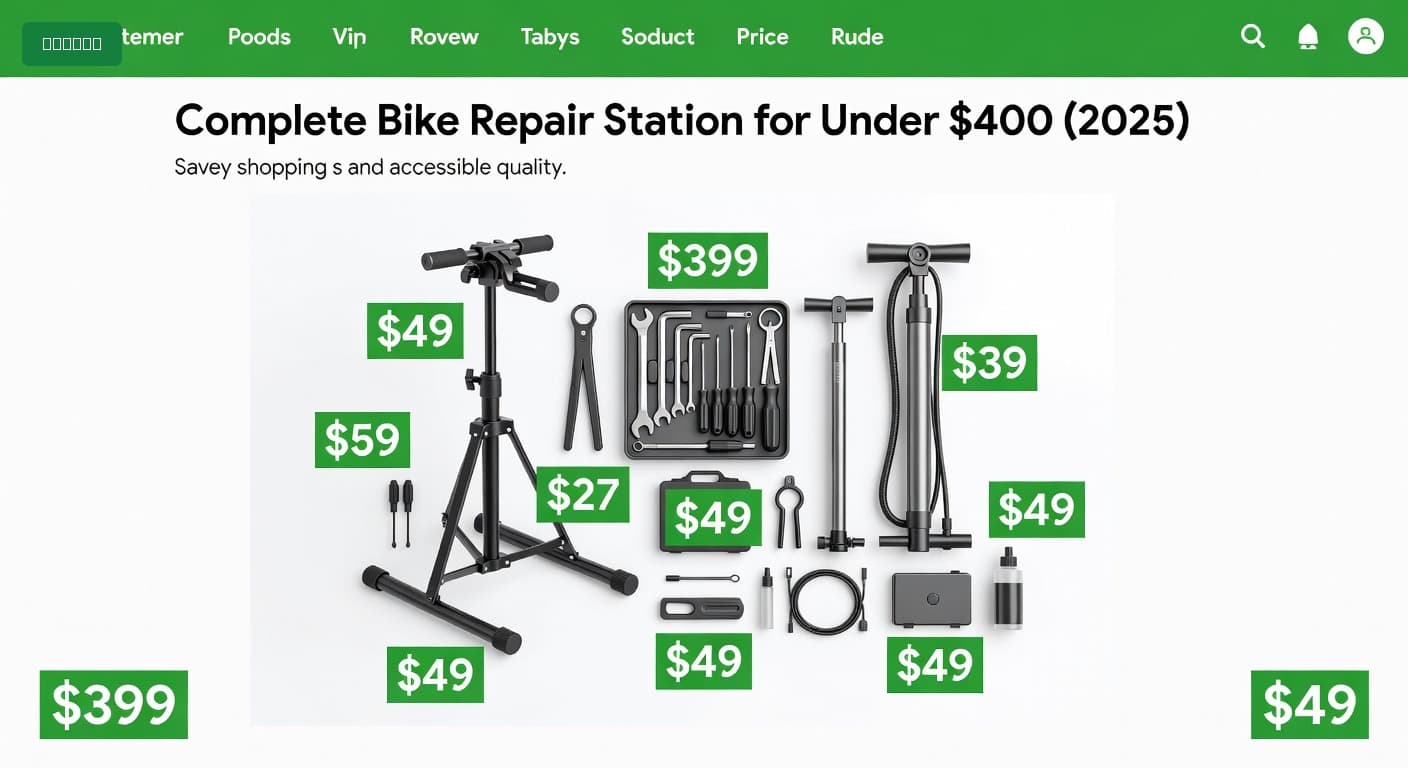 Complete Bike Repair Station for Under $400 (2025)