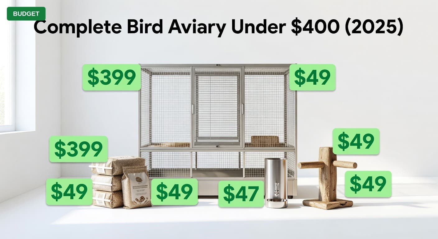 Complete Bird Aviary Under $400 (2025)