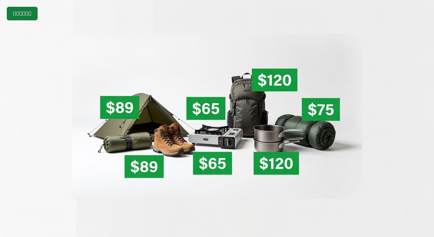 Complete Camping Gear for Under $400 (2025)