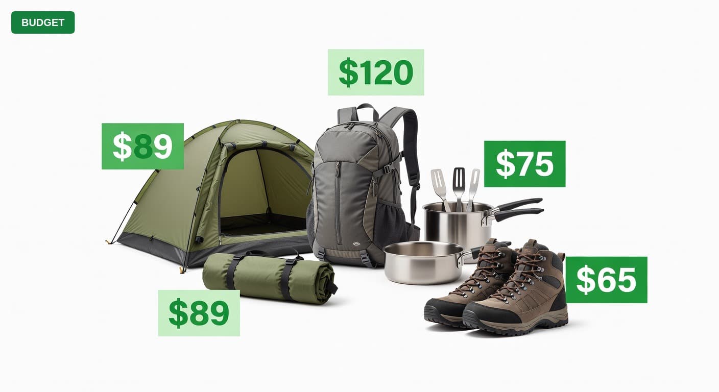Complete Camping Gear for Under $500 (2025)