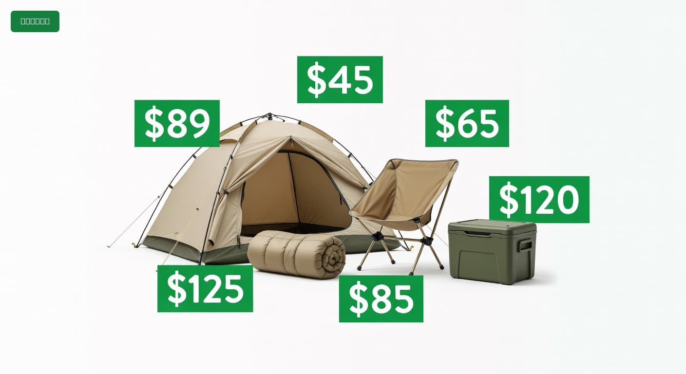 Complete Camping Glamping for Under $600 (2025)