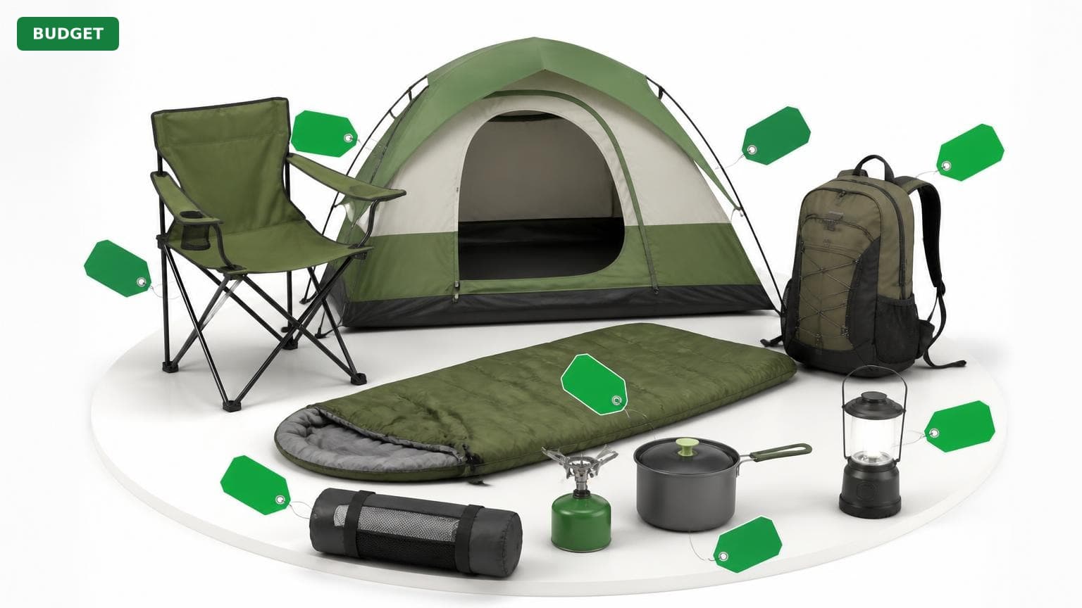 Complete Camping Setup for Under $200 (2025)