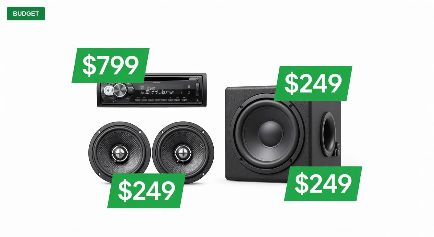 Complete Car Audio System for Under $800 (2025)