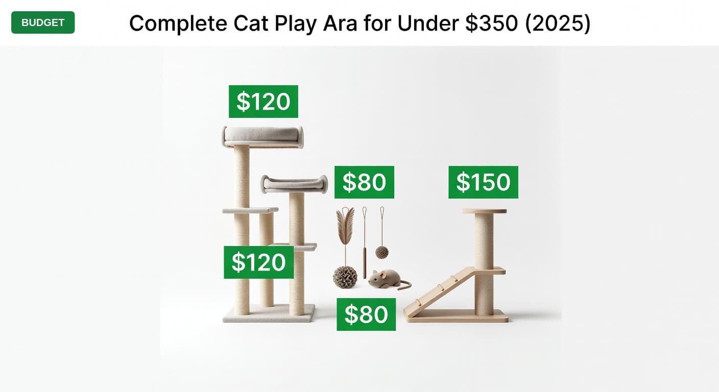 Complete Cat Play Area for Under $350 (2025)