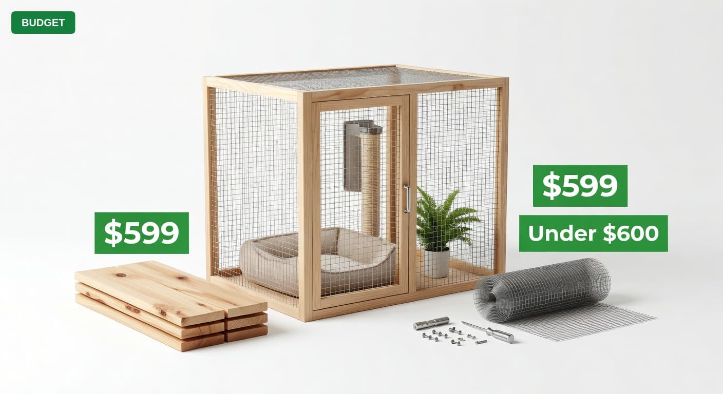 Complete Catio Enclosure for Under $600 (2025)