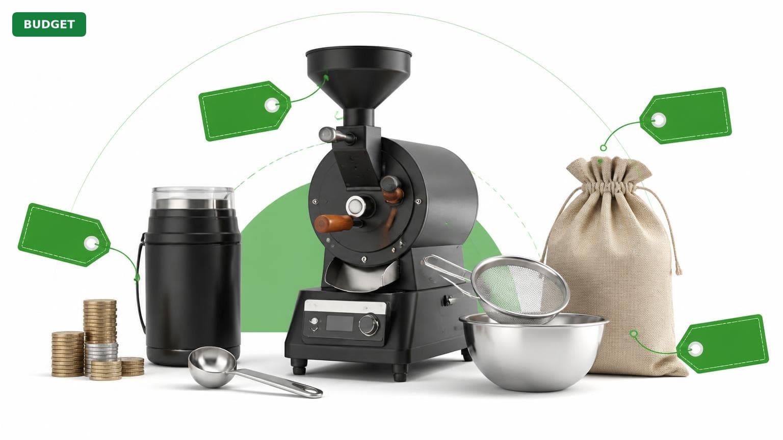 Complete Coffee Roasting Setup for Under $400 (2025)