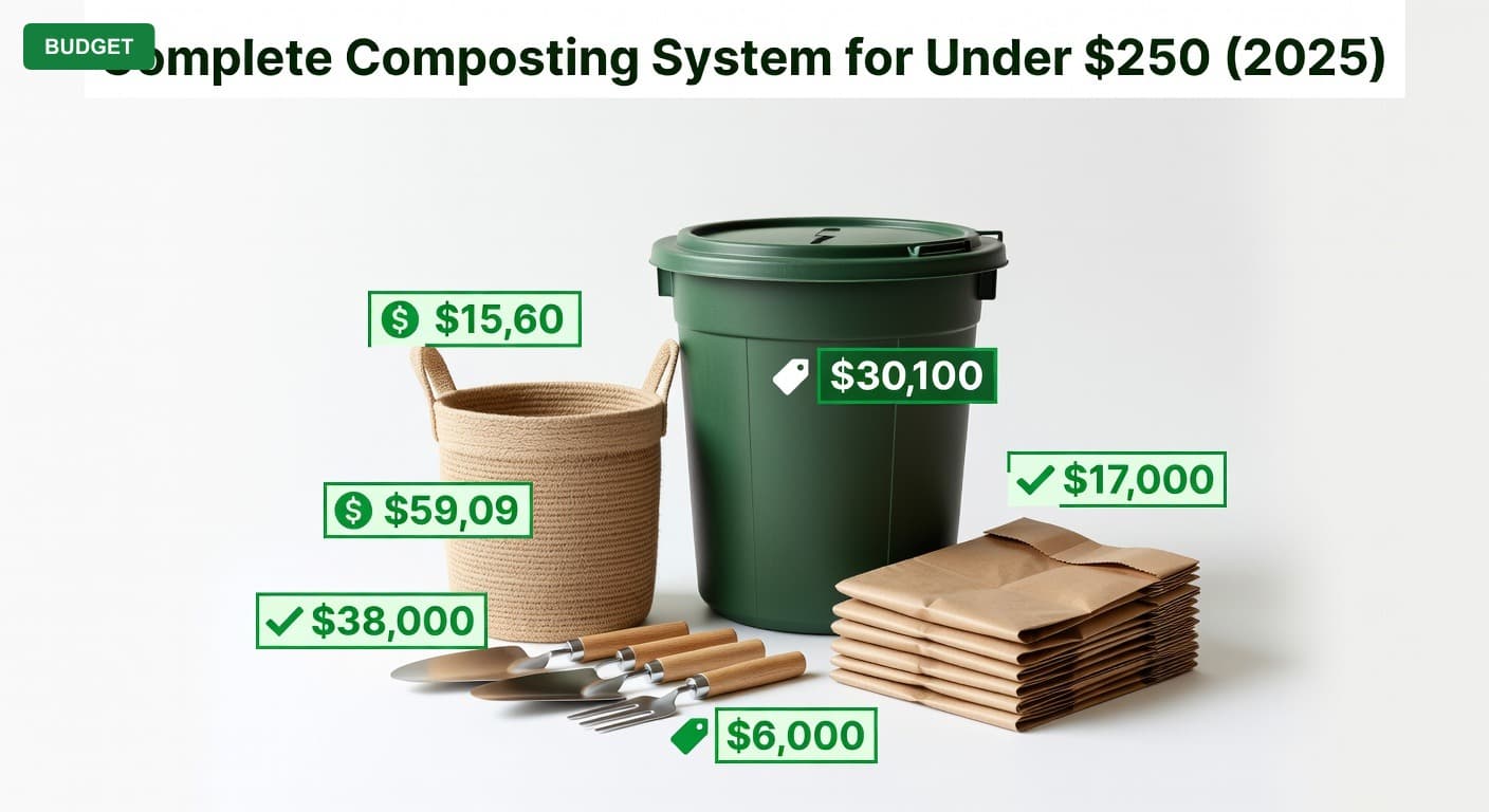 Complete Composting System for Under $250 (2025)