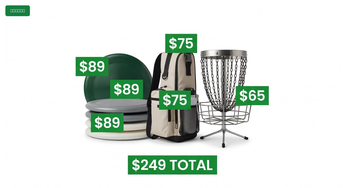 Complete Disc Golf Setup for Under $250 (2025)