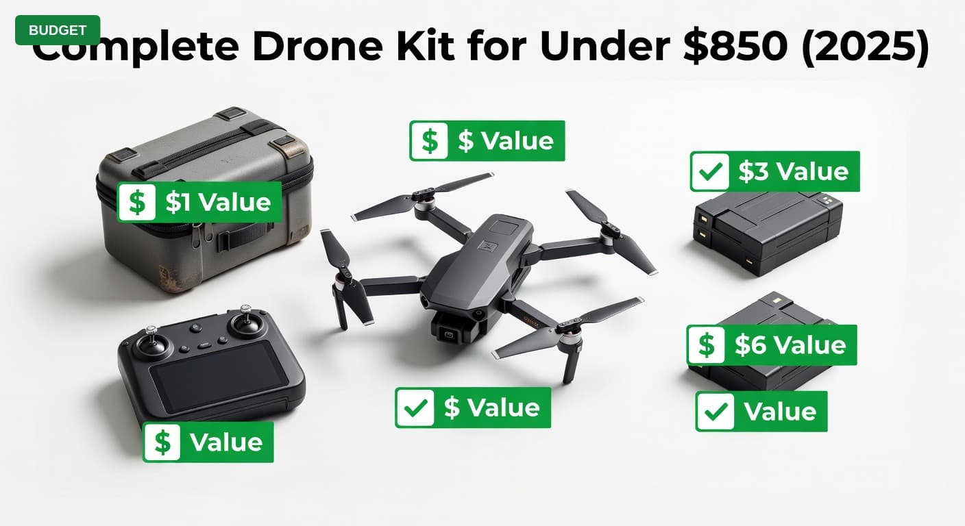 Complete Drone Kit for Under $850 (2025)