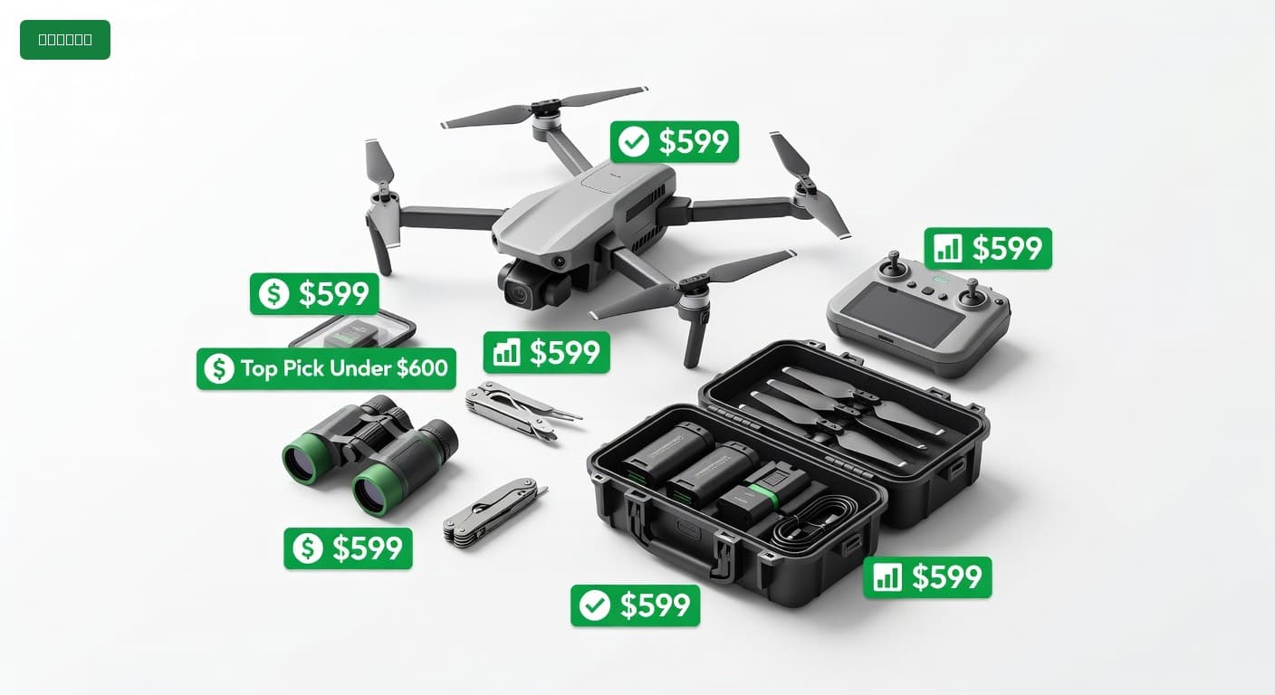 Complete Drone Kit Under $600 (2025)
