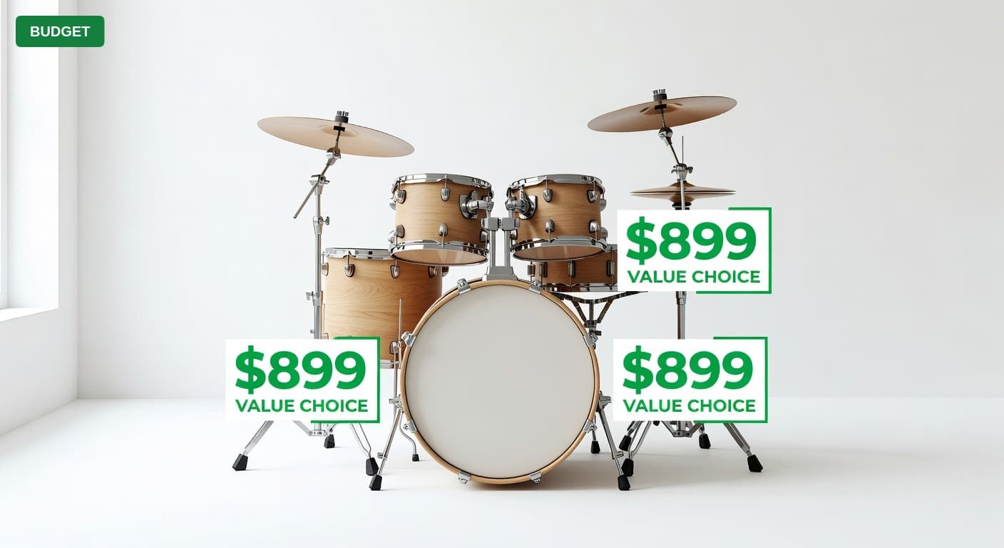 Complete Drum Kit for Under $900 (2025)
