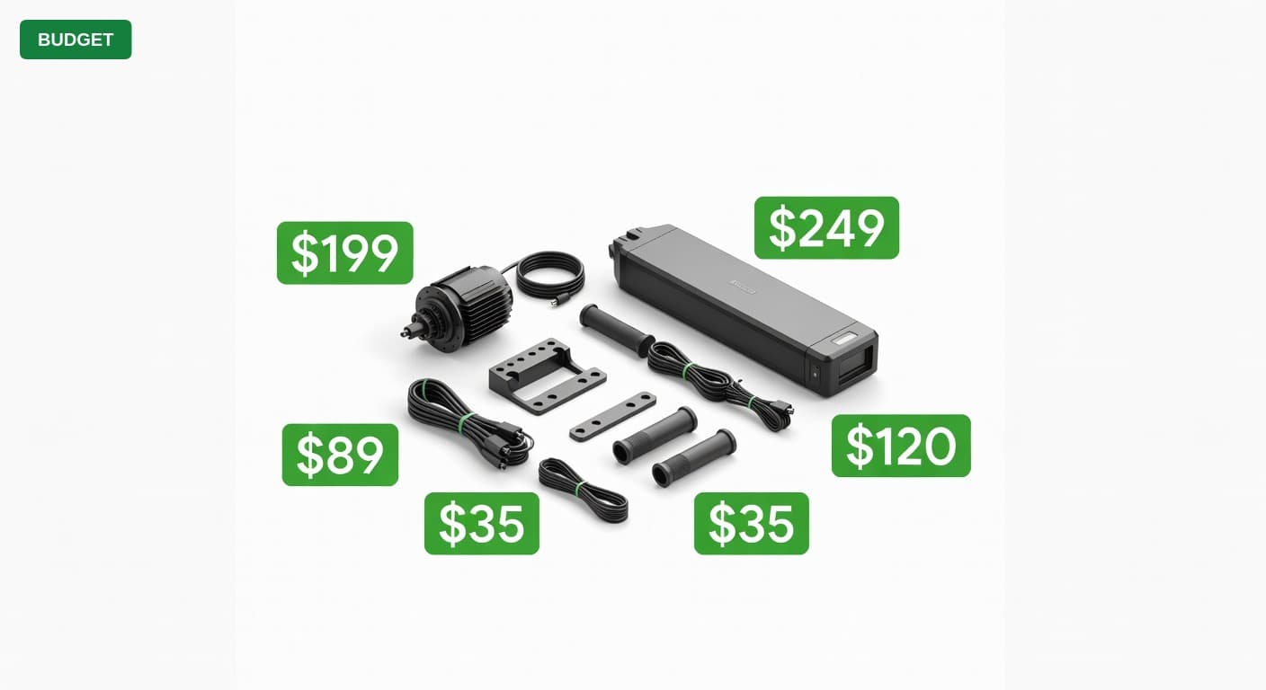 Complete Ebike Conversion for Under $700 (2025)