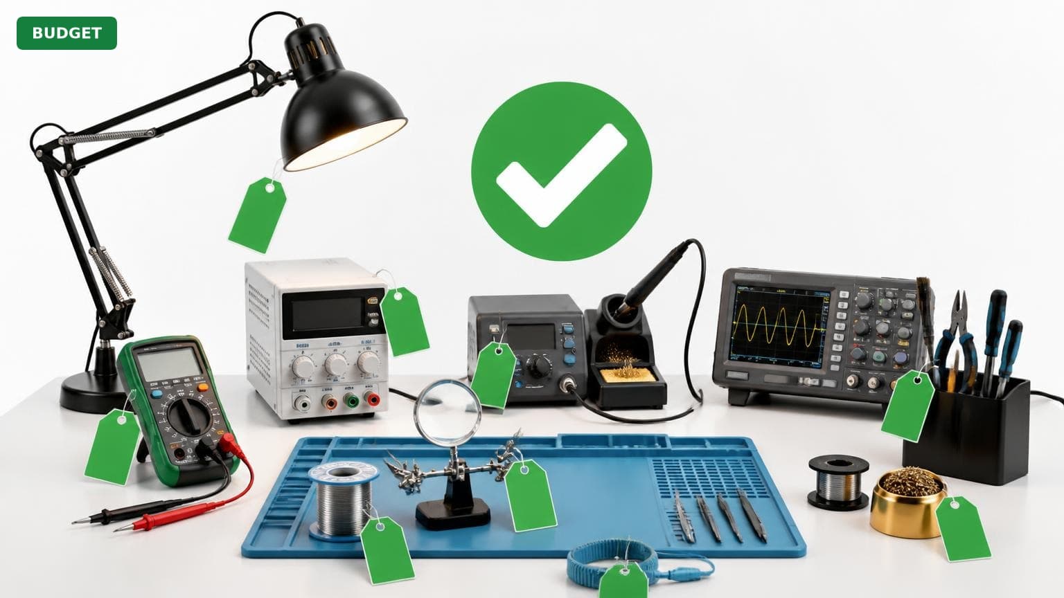 Complete Electronics Workbench Setup for Under $300 (2025)