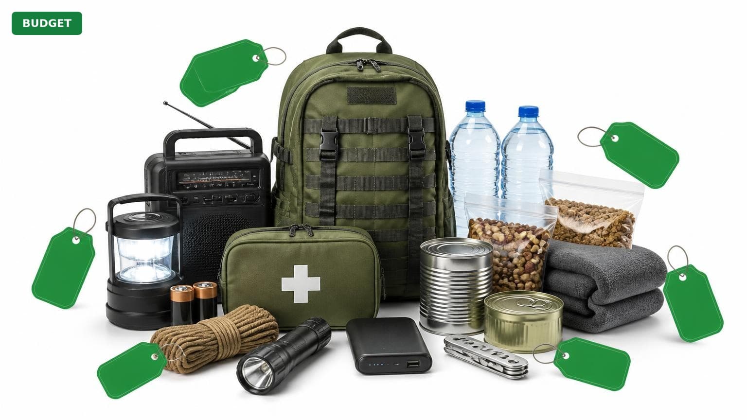 Complete Emergency Preparedness for Under $500 (2025)