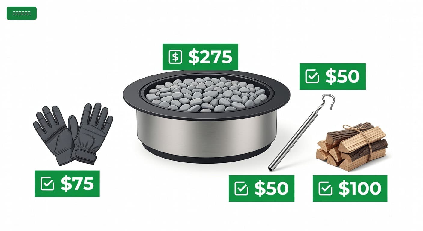 Complete Fire Pit Setup for Under $300 (2025)