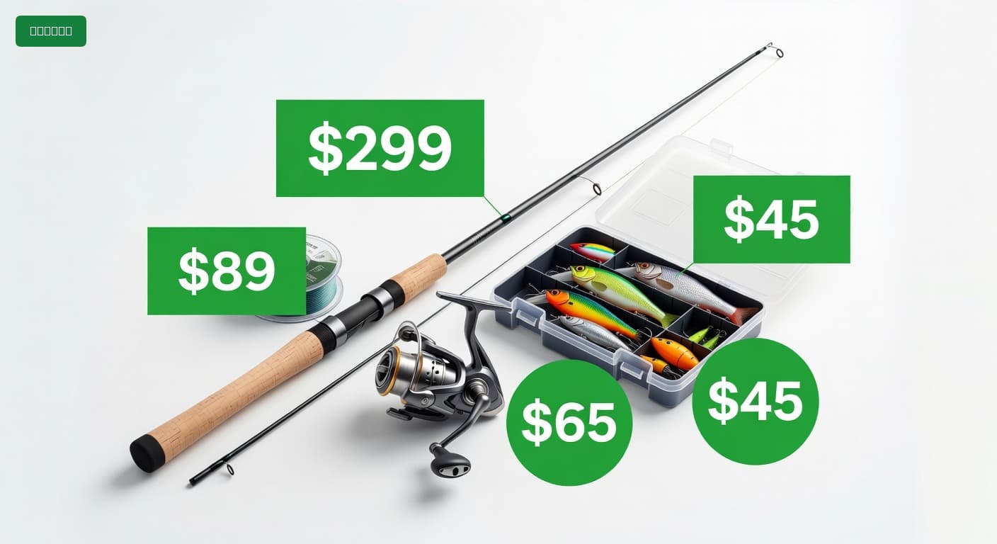 Complete Fishing Tackle for Under $300 (2025)