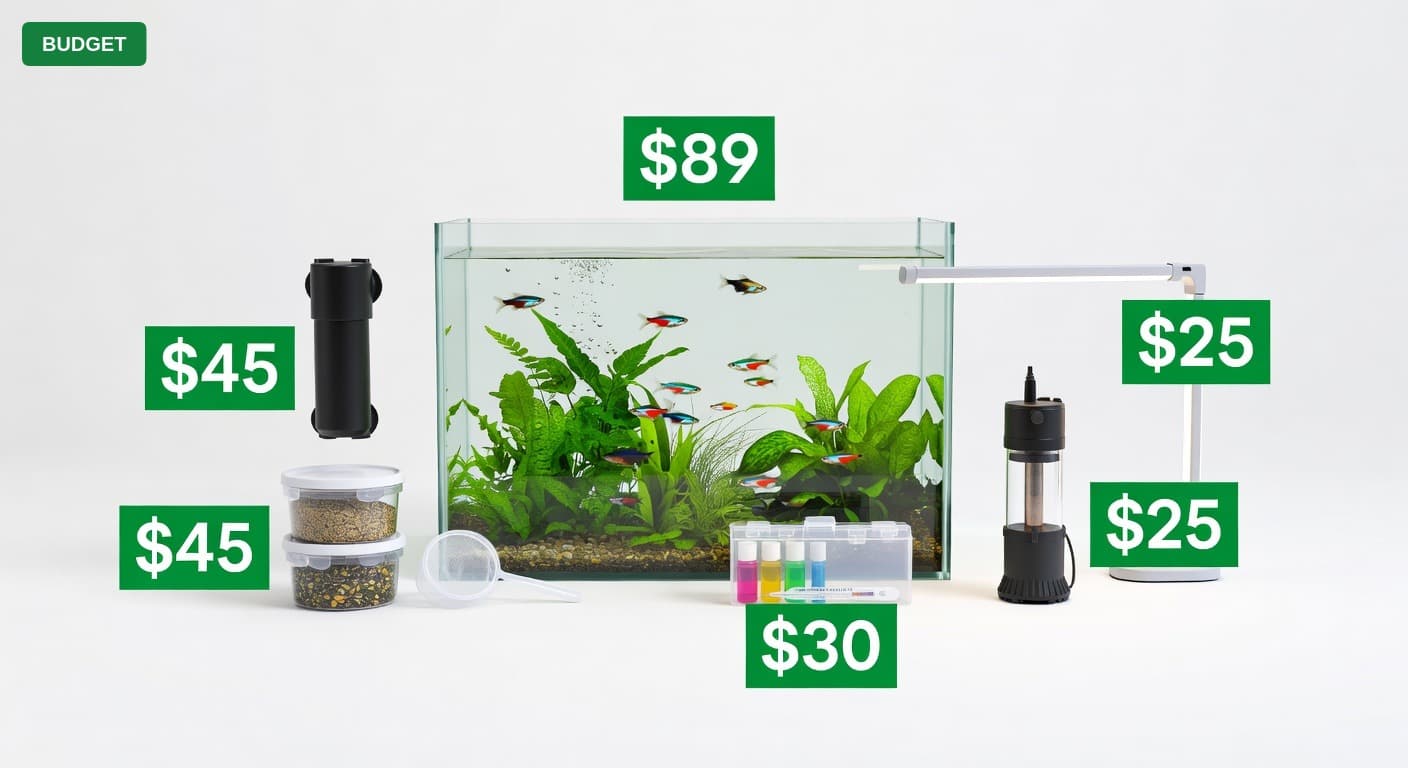 Complete Freshwater Aquarium for Under $500 (2025)