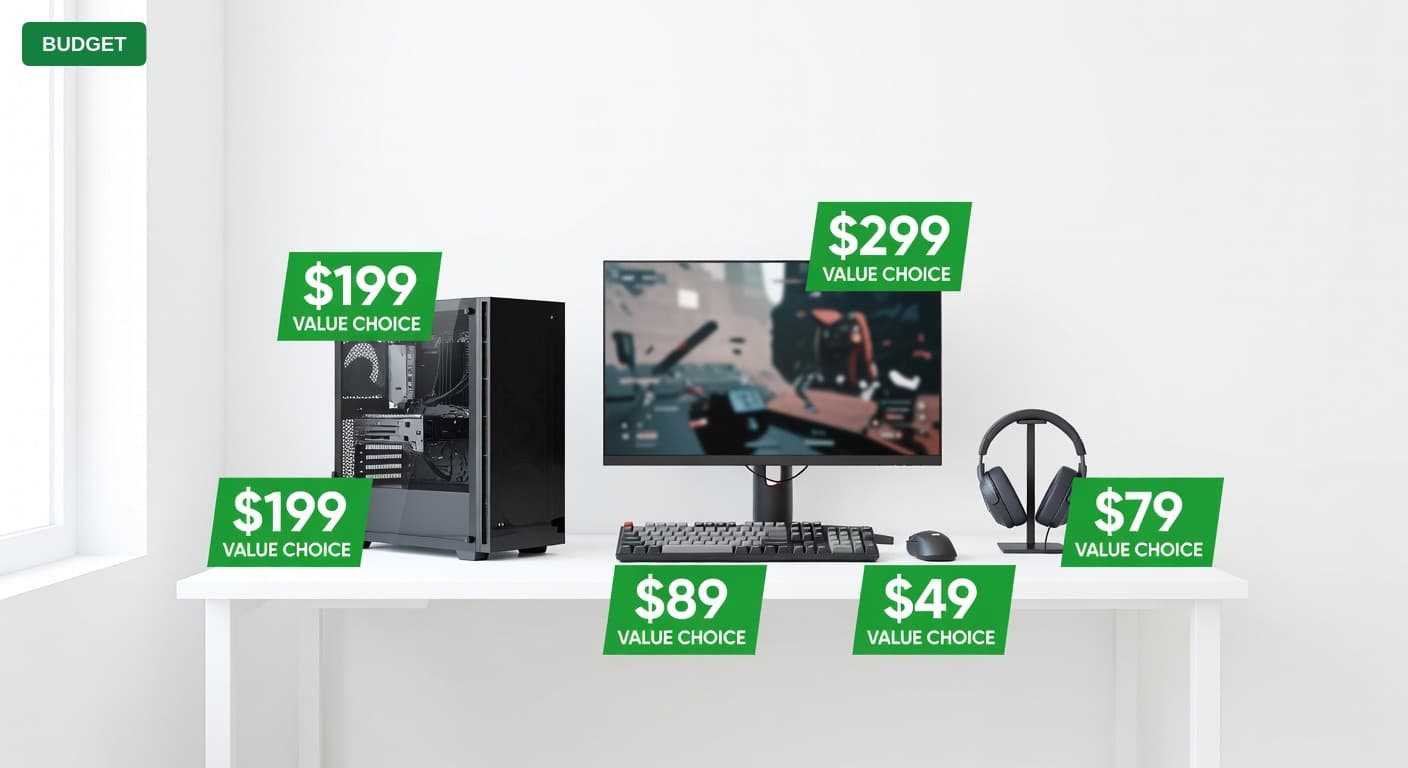 Complete Gaming Room for Under $1000 (2025)