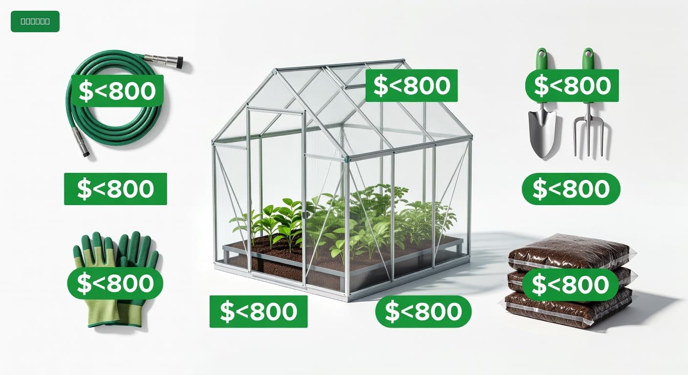 Complete Greenhouse Kit for Under $800 (2025)