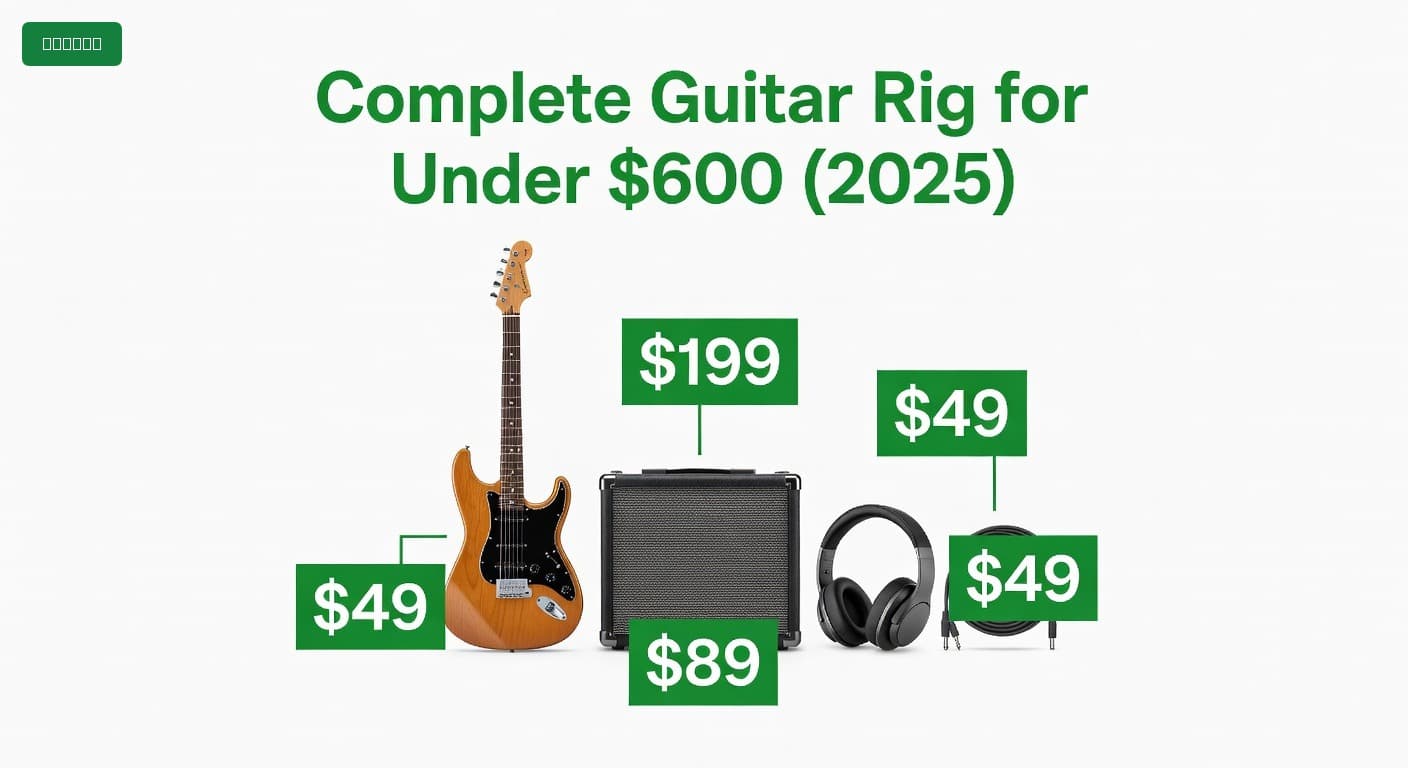 Complete Guitar Rig for Under $600 (2025)