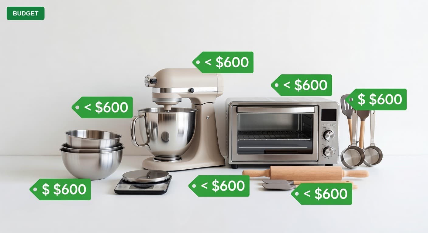 Complete Home Bakery Setup for Under $600 (2025)