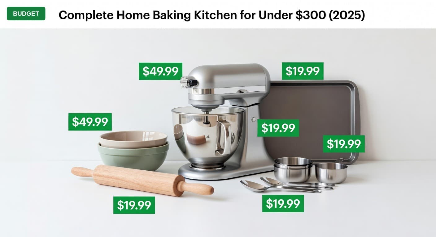 Complete Home Baking Kitchen for Under $300 (2025)