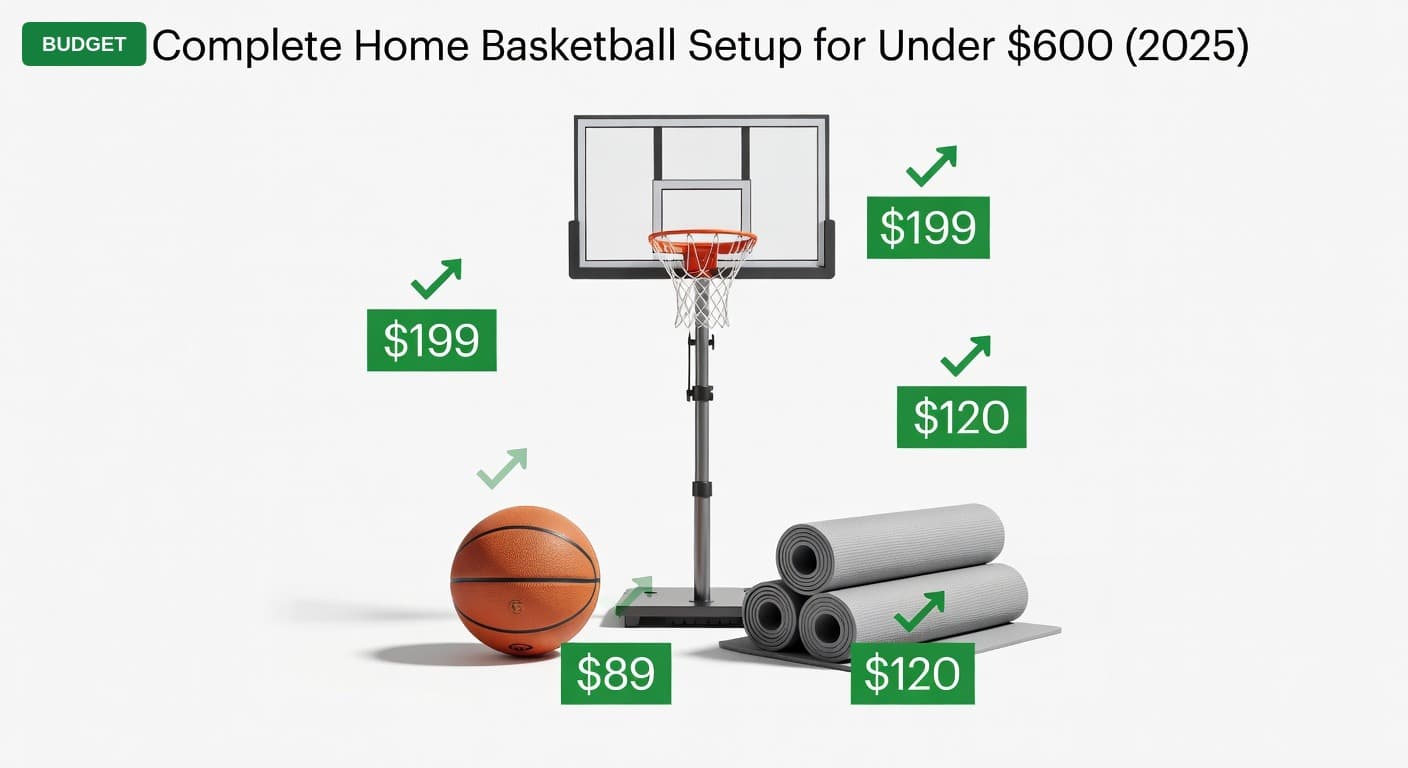 Complete Home Basketball Setup for Under $600 (2025)