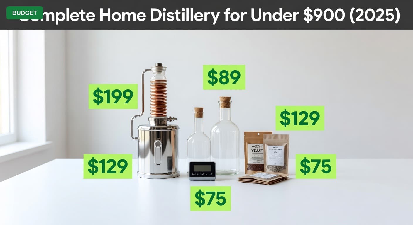 Complete Home Distillery for Under $900 (2025)